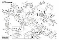 Bosch 0 601 59A 7A0 Gho 40-82 C Portable Planer 230 V / Eu Spare Parts